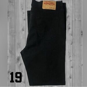 Lime Tree Straight Leg Jeans Size 38 – Thick, Sturdy & Comfortable. Black (#19)